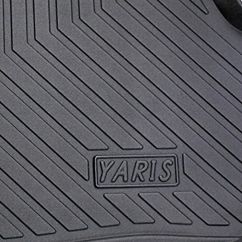 Image of KMH Latex Dustproof / Waterproof / Foldable / Antiskid Car Dicky Mat, Trunk, Boot Mat for Toyota Yaris