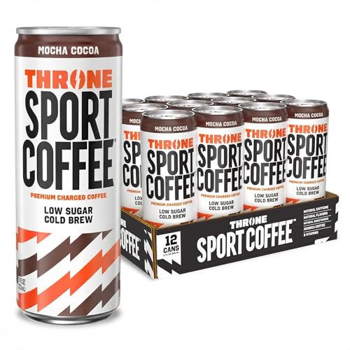 Throne Sport Coffee Cold Brew – Low Sugar. 150mg Natural