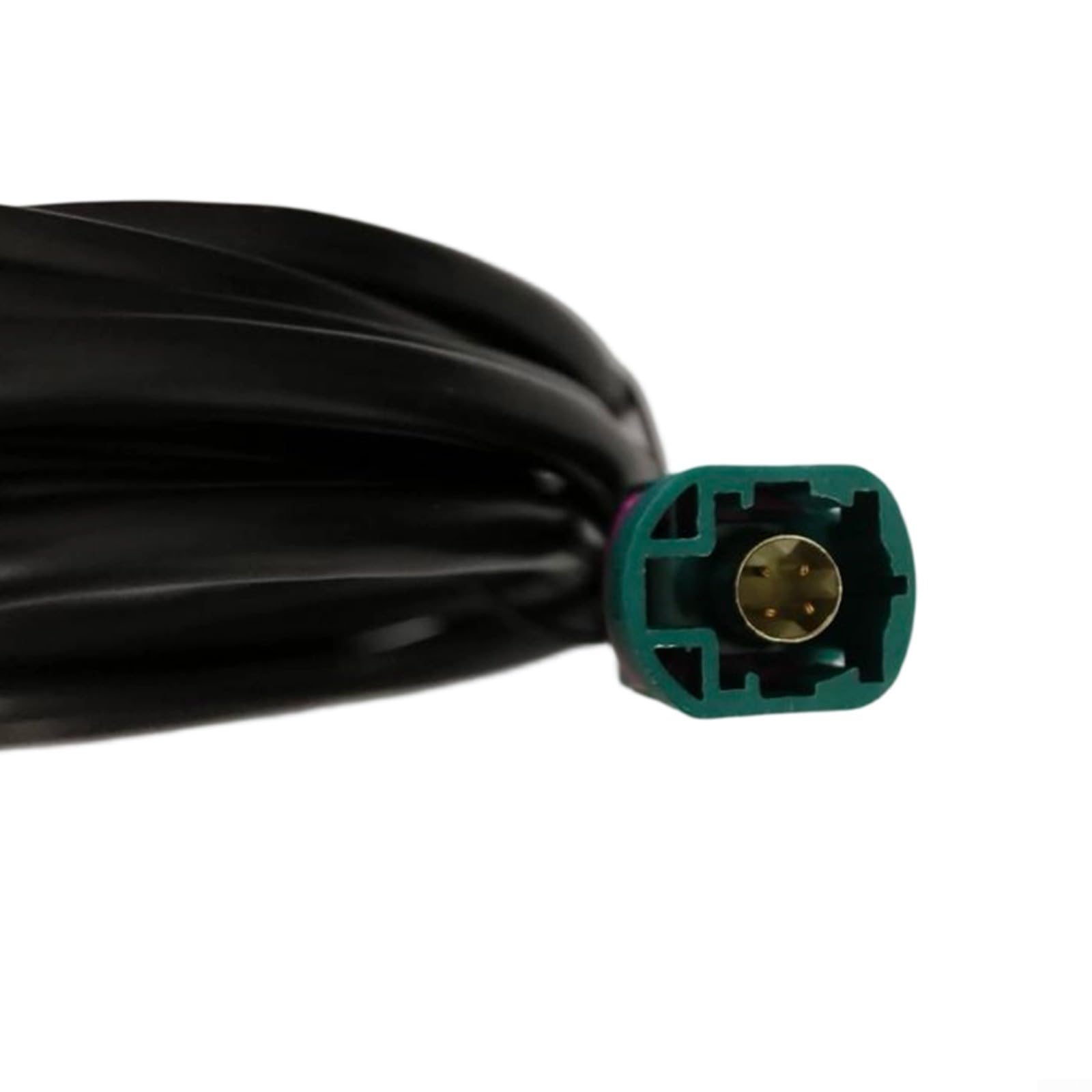 Automotive - Cavo LVDS Z femmina a 4 pin da 180 cm per autoradio navigazione GPS e trasmissione AV nel veicolo - ABS + adattatore in metallo