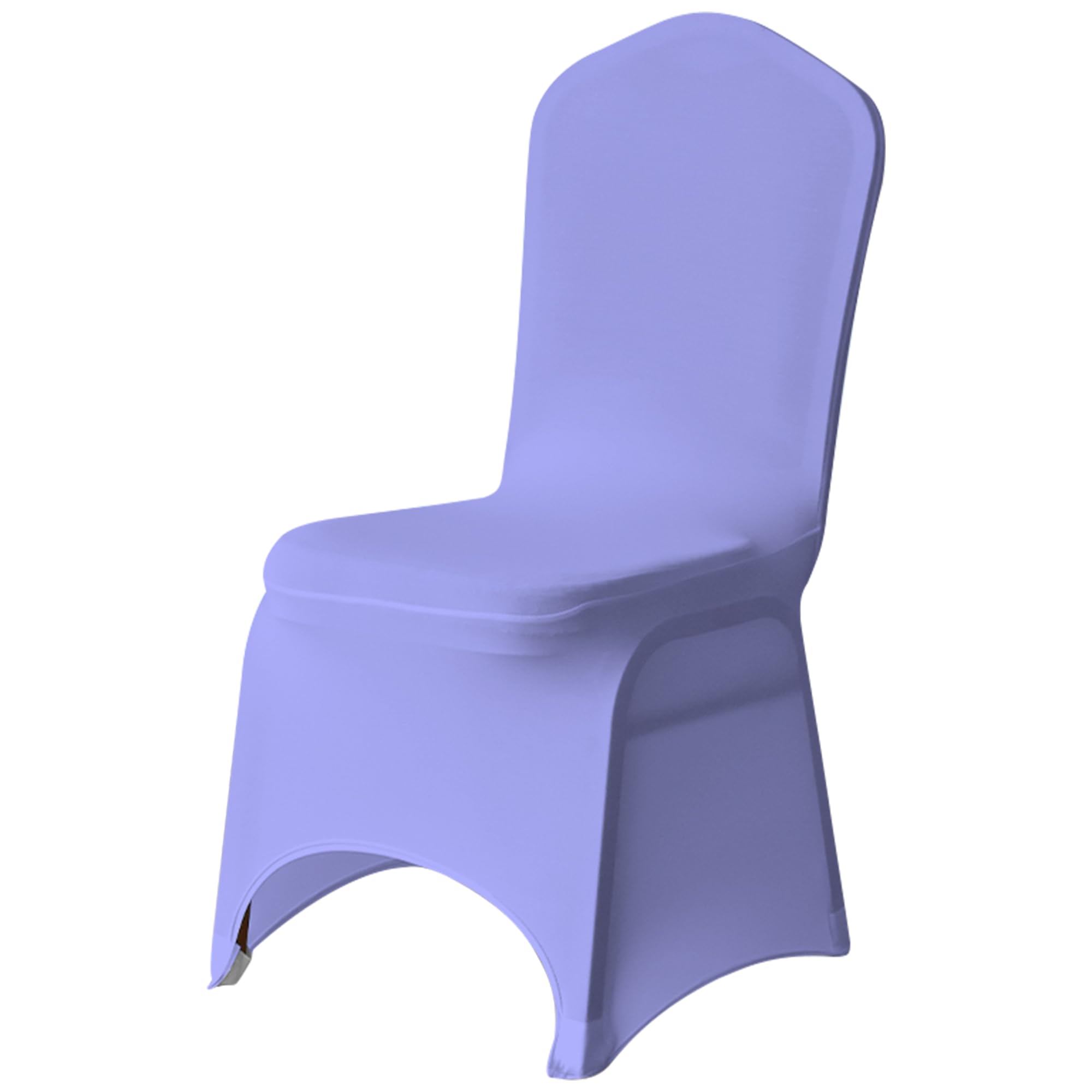 Trimming Shop Lavender Chair Cover Spandex Polyester Stretch Fabric Dining Slipcovers Washable & Removable Protective Wedding Chair Covers For Banquets Ceremony & Hotel Dinner (, Pack Of 1)