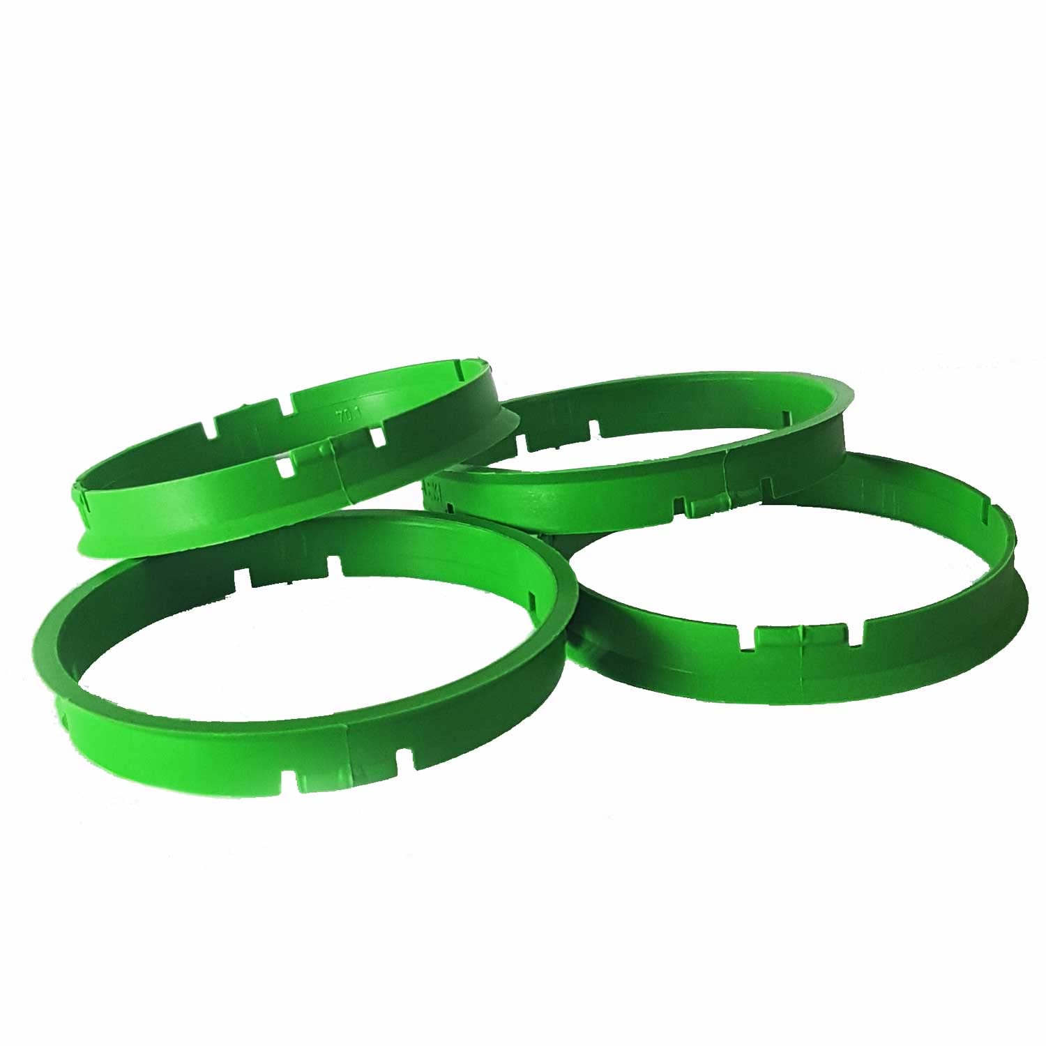 4 Bagues De Centrage 71,6-67,1 Mm Pour Jantes Enzo - Compatible Citroën C4 C-Crosser, Montage Facile