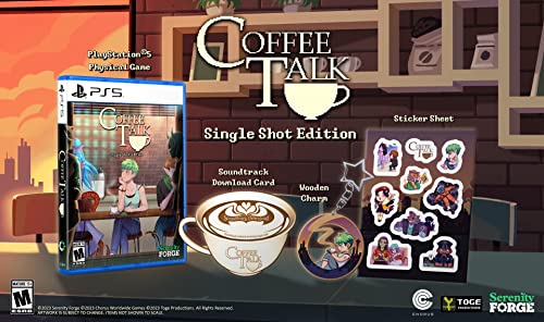 Coffee Talk Single Shot Edition PS5, le visual novel en version physique de collection