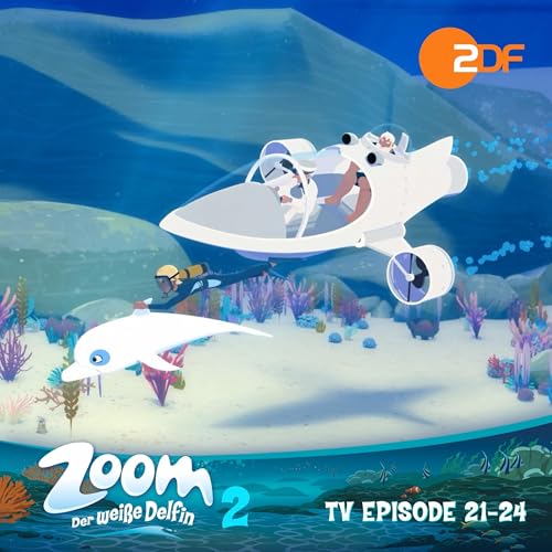 Page de couverture de Zoom - Der wei&szlig;e Delfin. Das Original-H&ouml;rspiel zur TV-Serie