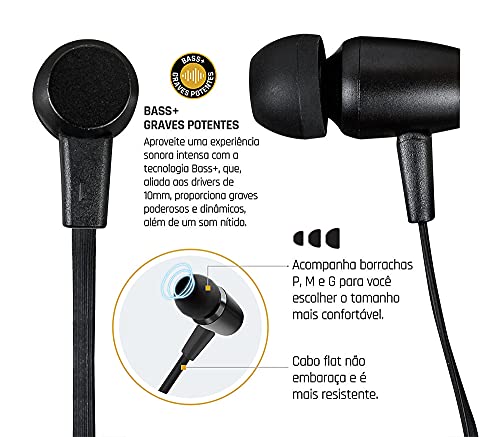 I2GO, Fone de Ouvido, Intra-Auricular, Sound Beats i2GO Pro, Controle de Volume embutido, Tecnologia