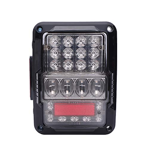 Future Trucks Led Brake Tail Lights, Wrangler Jk (With Reverse Light & Turn Signals) #TOP4