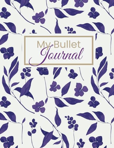 Serene Blooms: A Minimalist Bullet Journal