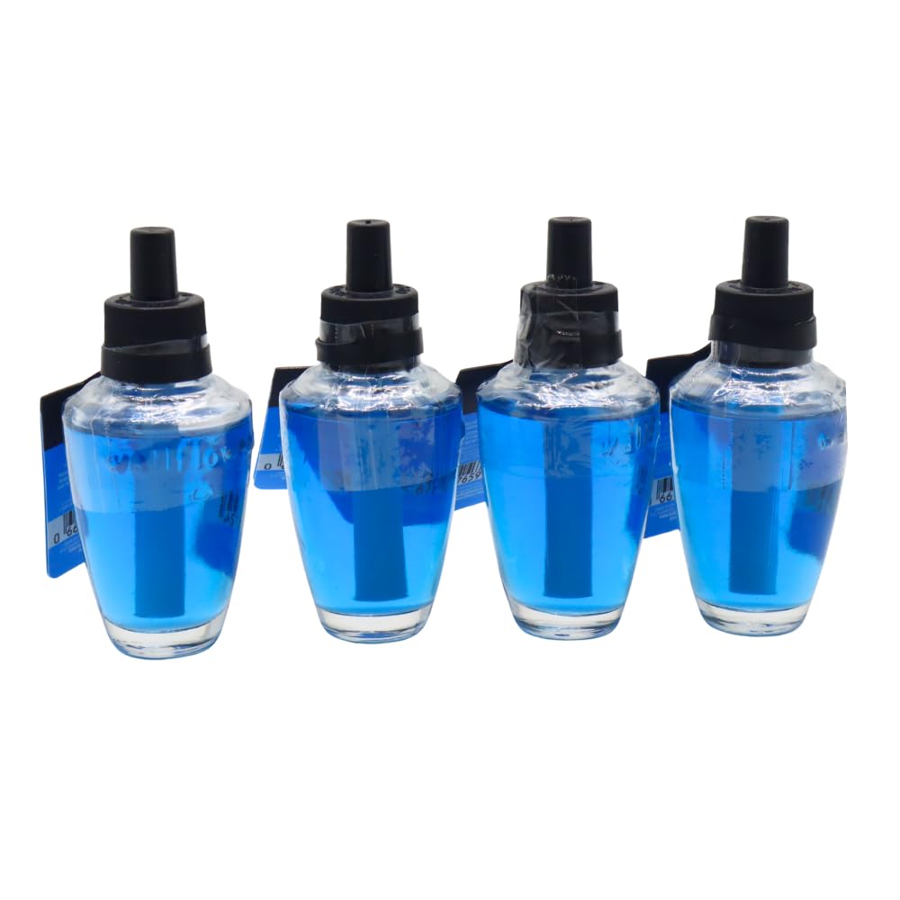 Bath & Body Works BLUE OCEAN WAVES Wallflowers Home Fragrance Refill 0.8 fl oz - 4 pack