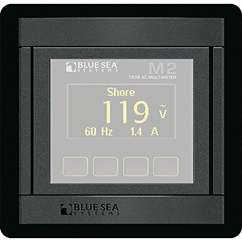 SupplyMount 1525 - Aftermarket Replacement Blue Sea 360 Panel - M2 Monitor Panel Blank Compatible with Blue Sea Systems