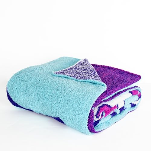 Image of Jay Franco Marvel Spidey & His Amazing Friends Ghost Spider Feather Knit Fluffy Throw Blanket - Gwen Stacy Fuzzy Blanket Measures 50 x 60 inch, Super Soft Lightweight Bedding