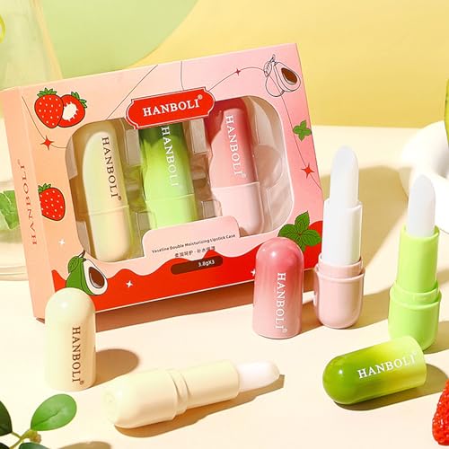 Lip Oil Set Clear Lip Gloss Sets, 3PCS Hydrating Plumping Lip Glow Oil Lip Balm, Avocado Moisturizing Lip Care Kit Lip Plumper Lipgloss for Dry and Chapped Lips Make up Gifts for Women Teenage Girls - Image 3