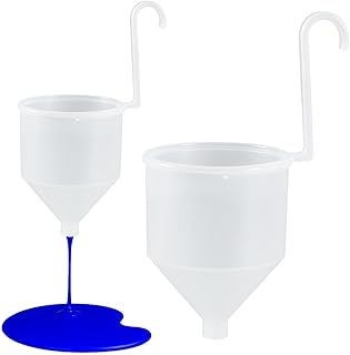 Kingdder 2 Pcs Viscosity Cup for Paint Sprayer Liquid Consistency Thickness Paint Measuring Cups