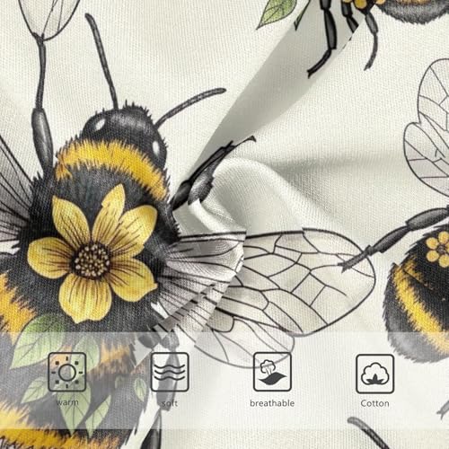 Yellow Flowers Leaves Wings Undies for Toddler Girls, Girls Briefs, 2T–8 Years3