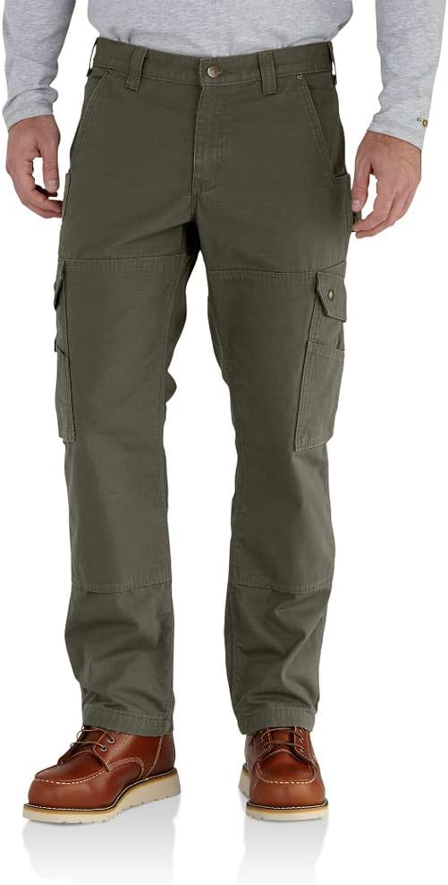 Carhartt Men's Ripstop Cargo Flannel Lined Work Pant