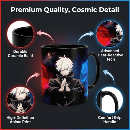 Taza de Cerámica Reactiva al Calor 11 oz PUMPCAR Anime miniatura 6