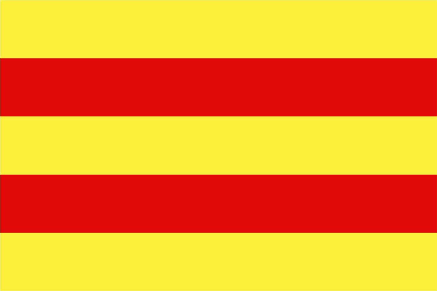 Drapeau XL Baraya aux finitions soignées et tissu haut de gamme durable