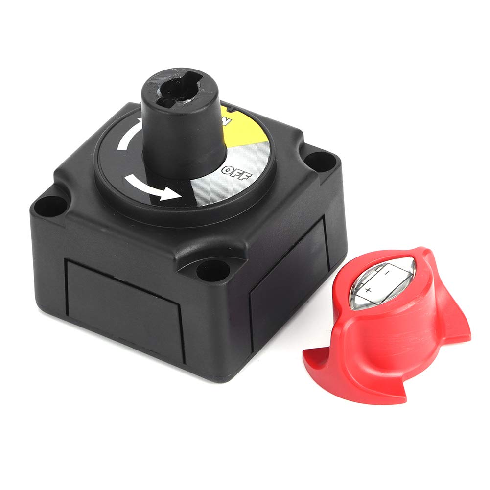 Interruttore Isolatore Batteria 300A 12V Per Camper, Barca E ATV: Sezionatore Universale Anti-dispersione