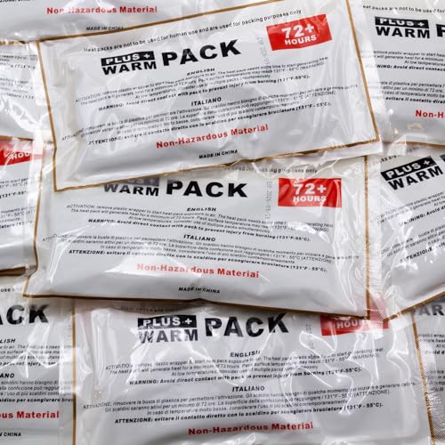 Terra Exotica Heat Pack 72 Stunden - 1 5 10 25 o. 50 Stück - Wärmekissen für den Tierversand oder Pflanzenversand - Aktivierung durch Luftkontakt - Universalwärmer (10 Stück)