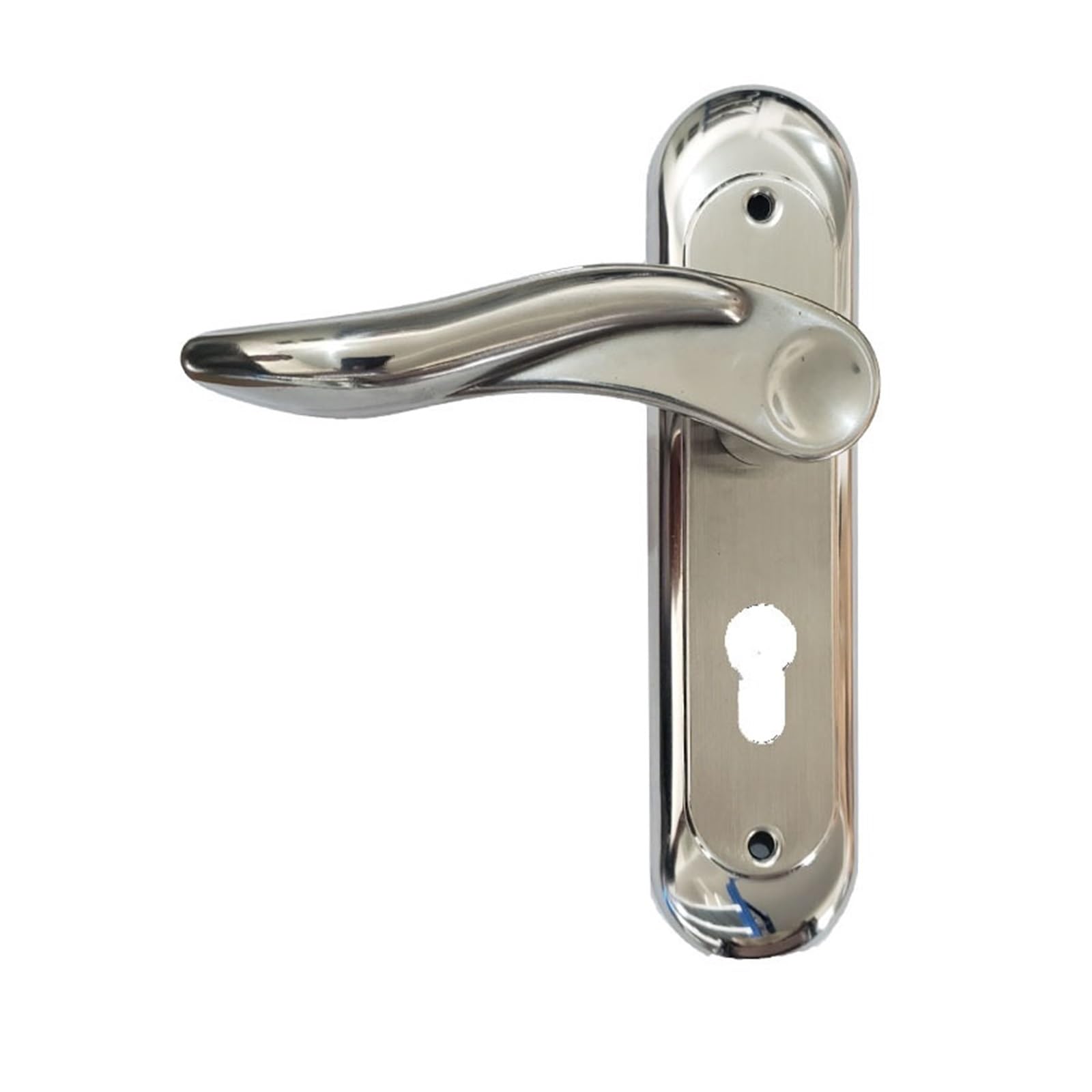Kfvmvtdw One Color Stainless Steel Silent Mechanical Double Latch Lever Handle Lock Bedroom