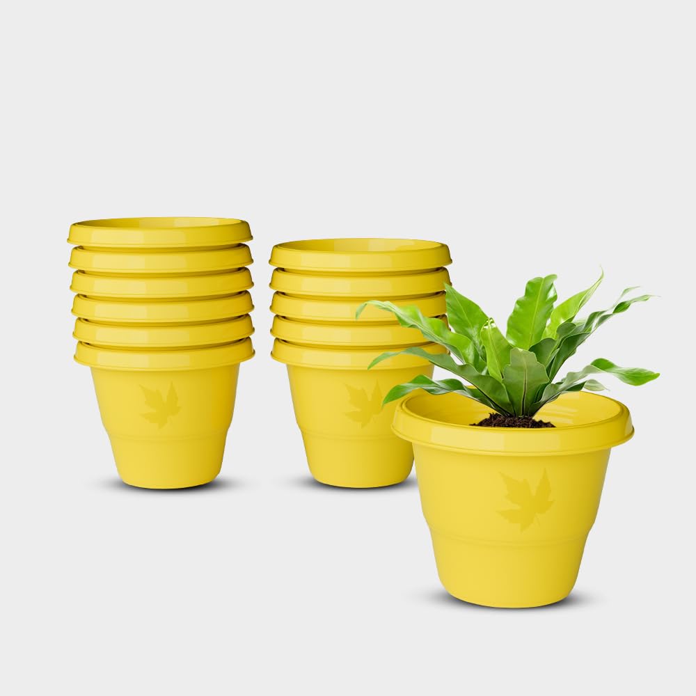 YUCCABE Italia Shera Flower Pots - Set of 3 -8 YUCCABE Italia Shera Flower Pots - Set of 3 -8
