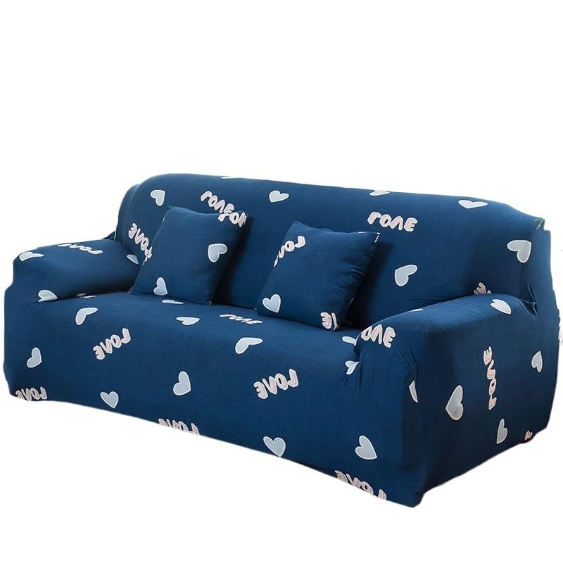 SkyjOy Funda Sofa Fundas de sofá for Sala Estar, Fundas Esquina seccionales, Funda for Silla 1/2/3/4 plazas(B,3 Seat 190-230cm)