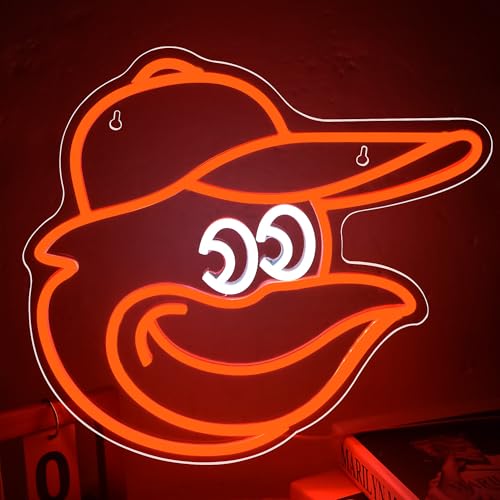 Image of Baseball Neon Sign for Wall Decor Baseball Neon Light Baseball Sport Led Neon Sign for Man Cave,Boys'Room,Club,Pub,Birthday Christmas Signs for Sports Fans,Man,Boys,Size 13.9 * 13.2inch(FMXD184)