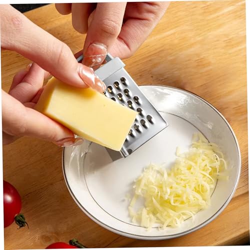 Rallador de queso manual 4 caras acero inoxidable miniatura 2