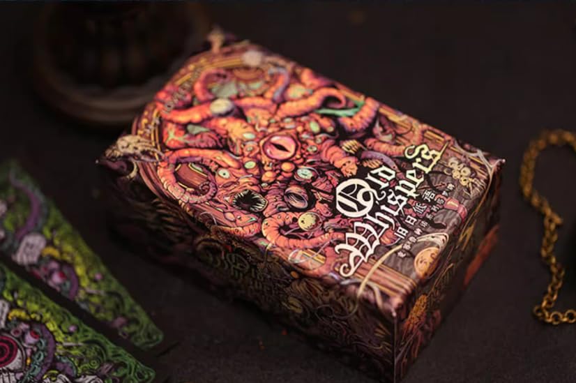 Tarot De Los Mitos De Cthulhu – 78 Cartas En PVC Con Caja Y Manual De Instrucciones, 13,5 X 8,5 Cm