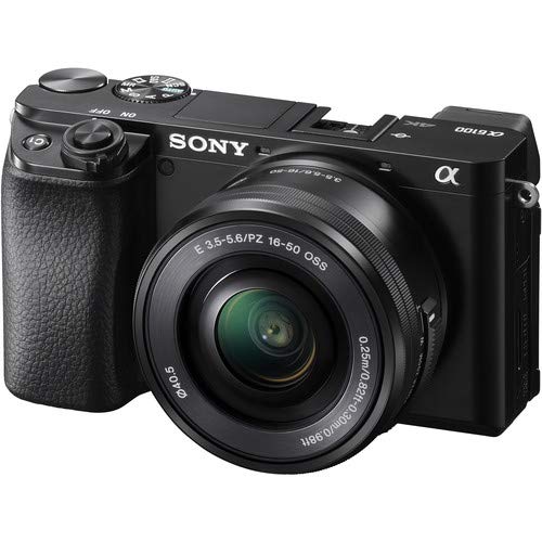 Sony Alpha a6100 Mirrorless Digital Camera with 16-50mm & 55-210mm Lens + 420-800mm Telephoto Lens + Wide-Angle & Telephoto Conversion Lens, 64GB Memory Card, Microphone, Digital Flash & More…