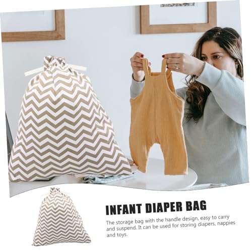 Bolsa organizadora portátil para pañales Toddmomy miniatura 4