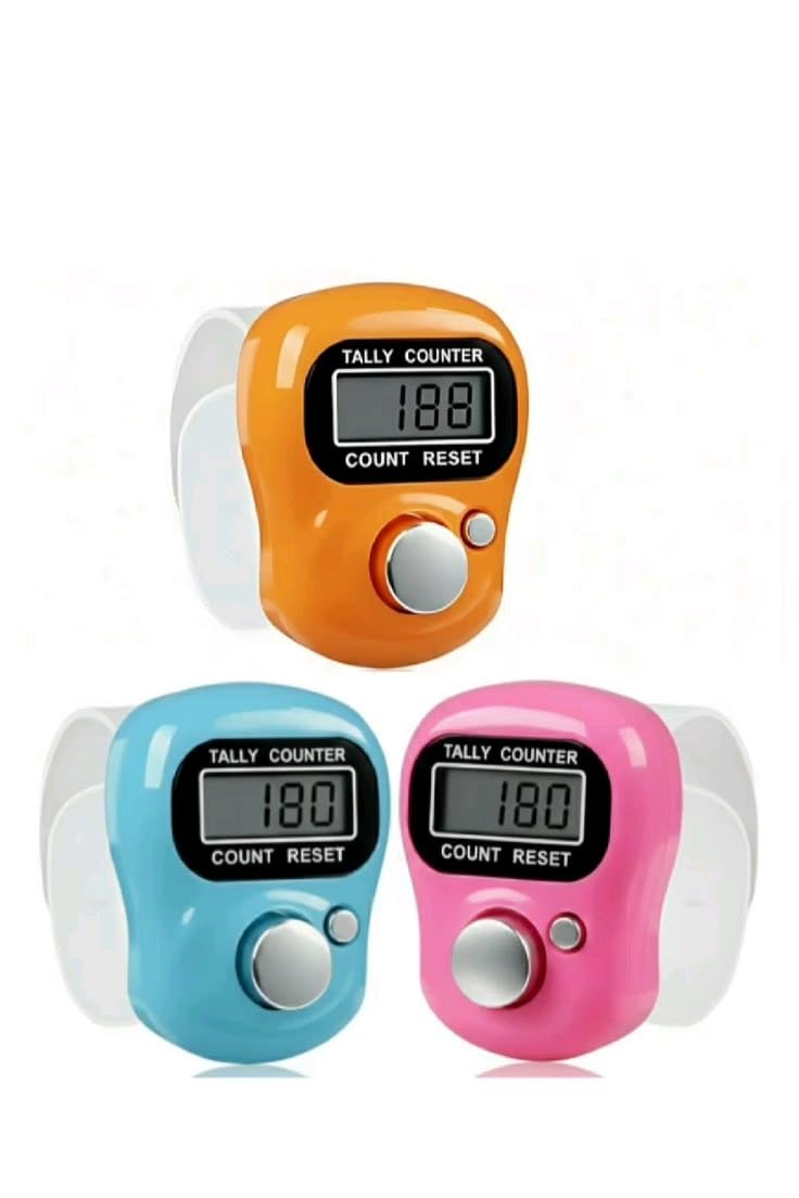 Mini Digital Finger Counter Ring – Electronic Hand Tally Clicker for Mantra Jaap, Cricket Umpire Scoring, Stitching, Knitting & Multi-Purpose Counting Device (Multicolor, Pack of 1) (3)-image-42