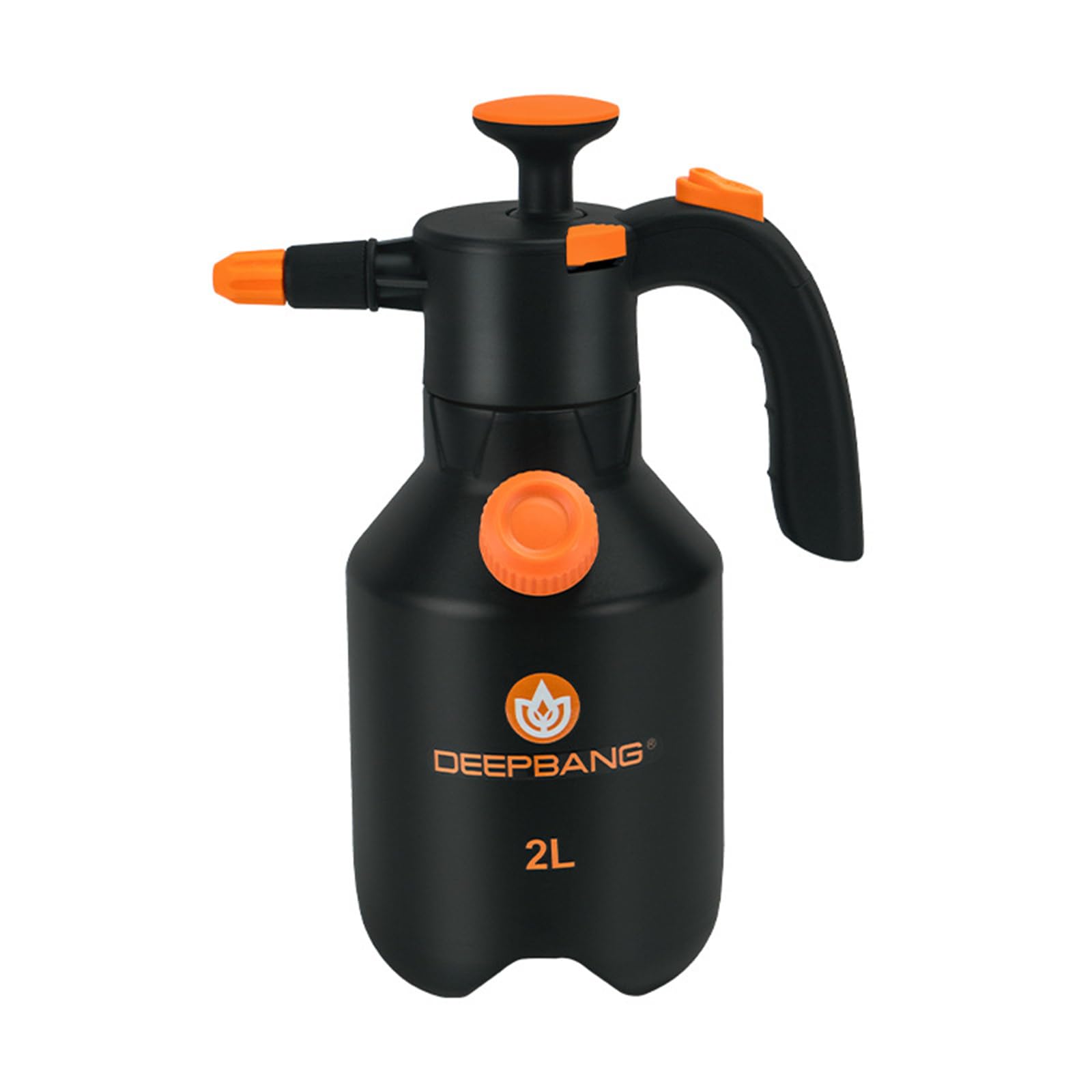 Bottiglia spray da giardino leggera da 2 l, con bacchetta flessibile a 360 gradi, impostazione nebulizzata regolabile per piante d'appartamento e fiori, spruzzatore portatile da giardino