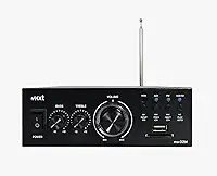 Amplificador Receiver Para Caixa de Som Ambiente com Bluetooth USB SD CARD FM 60W