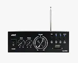 Amplificador Receiver Para Caixa de Som Ambiente com Bluetooth USB SD CARD FM 60W