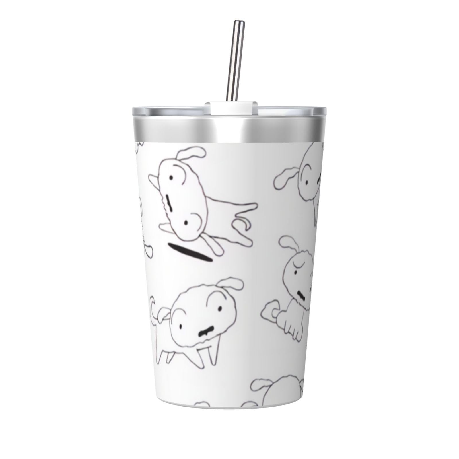 Amazon.co.jp: タンブラー 340ml クレヨンしんちゃん シロ 水筒