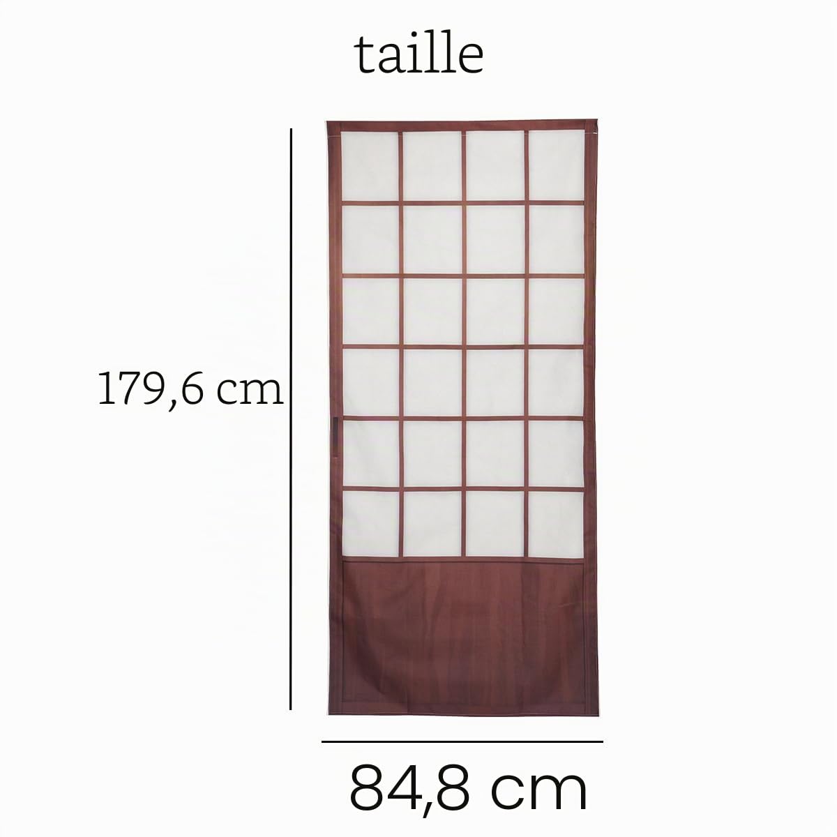 Noren Rideau de Porte Japonais Long Shoji