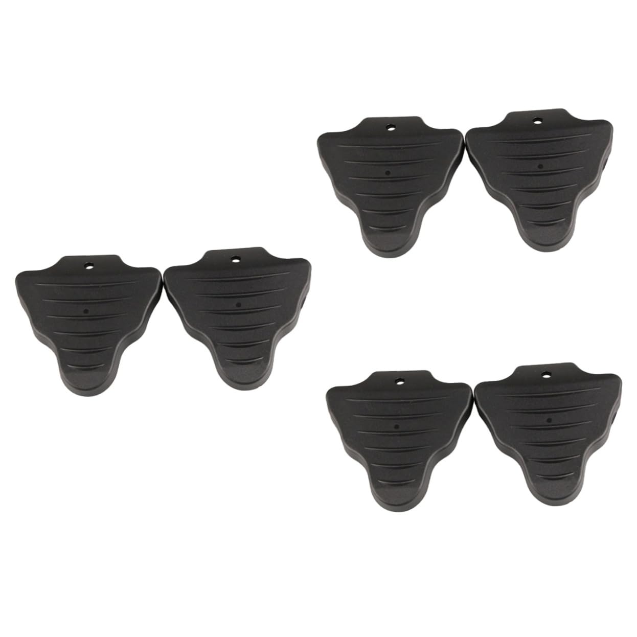 Toddmomy 3paires Couvre-pédales pour Chaussures De Vélo La Boue Saleté Accessoires Pratiques pour Pédales De Route Compatible avec Crampons Fixes Et Flottants Conception Anti-dérapante