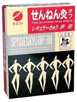 Amazon.co.jp: せんねん灸オフ レギュラーきゅう 伊吹 80点入 ×3
