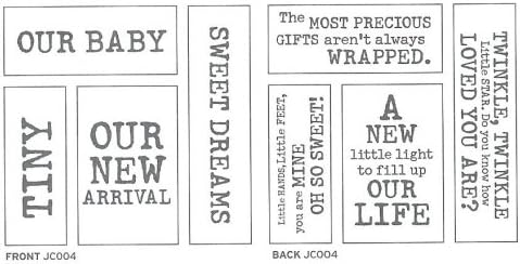 Rubber Stamp--Double Sided