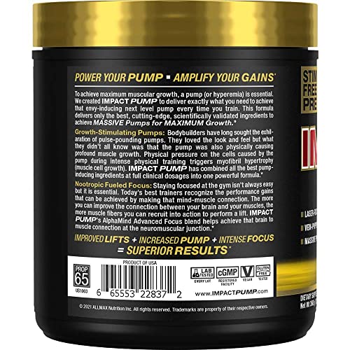 Allmax Nutrition - Impact Pump Pre Workout - Pineapple Mango (360 G) #TOP1