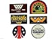 Stickerzzz!!! Nostromo Weyland-Yutani Corp Sulaco, Alien, Aliens – Lot de 6 autocollants plastifiés UV