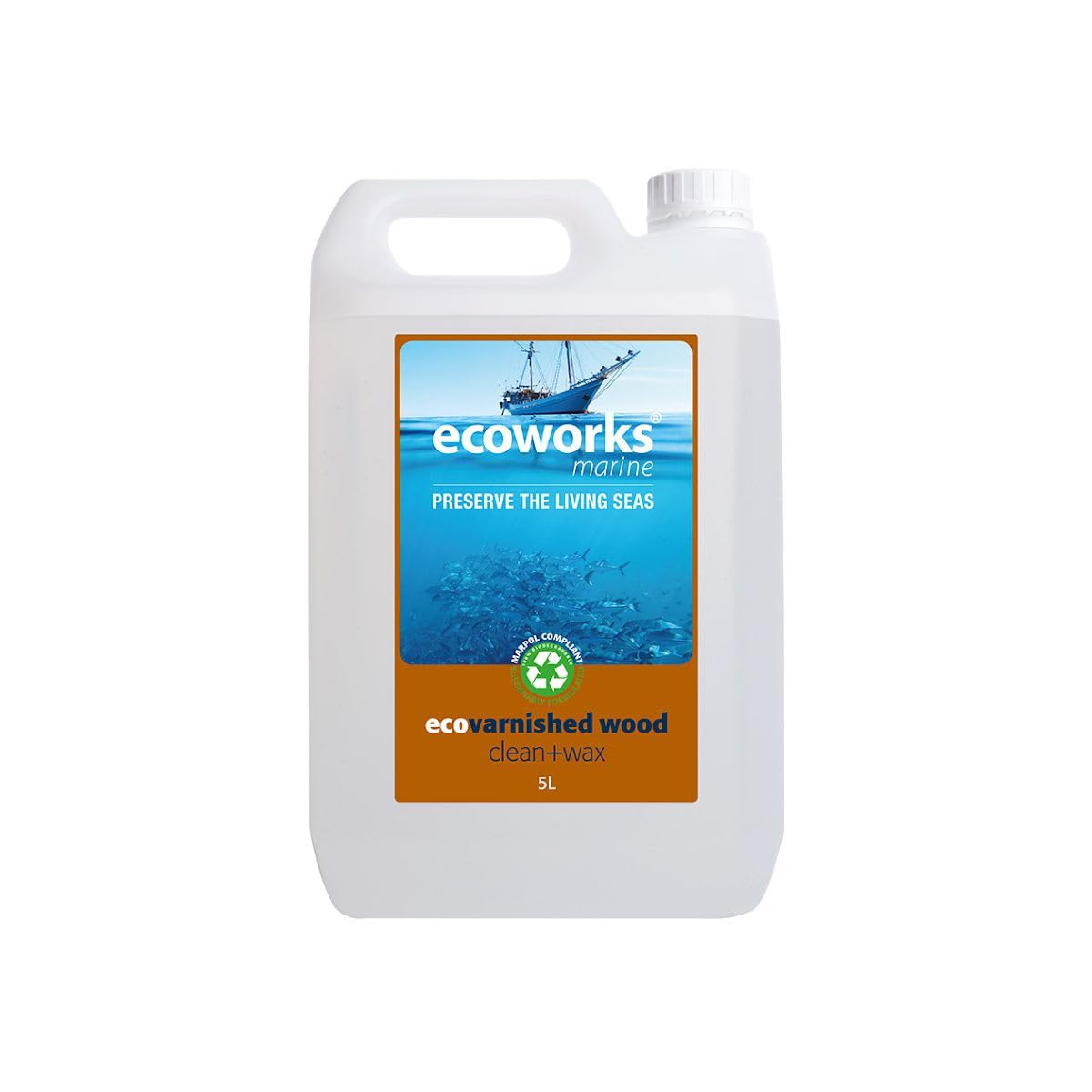 Ecoworks EWM10100 Nettoyant et Lustreur Éco pour Bois Verni