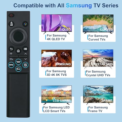 Télécommande Samsung BN59-01388A pour TV Crystal UHD 4K - 4
