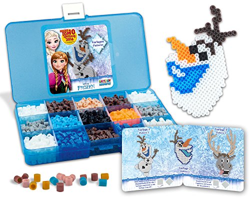 Craze 53127 - Rainbow Beadys strijkkralen navulset Disney Frozen, ca. 1800 kralen - Afbeelding 3