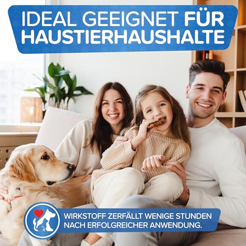 Patronus Motten Power Fogger - 150ml - effektiver Vernebler mit maximalem Sofortschutz gegen Motten, Kleidermotten, Lebensmittelmotten, für schwierig erreichbare Motten-Verstecke, deutsche Produktion