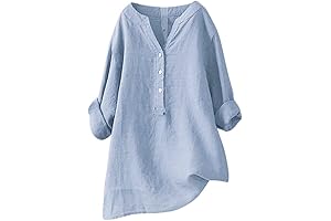 Womens Cotton Linen Shirts: Comfort Meets Style