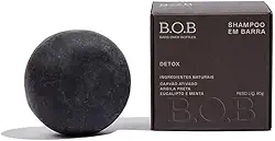 B.O.B Bars Over Bottles B.O.B Shampoo Em Barra Detox 80G