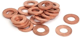 New Lon0167 20pcs 8mmx16mmx1.5mm Featured Copper Flat Ring reliable efficacy Sealing Crush Washer Gasket(id:406 ee d5 abb)