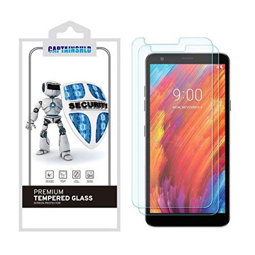 (2 Pack) CaptainShld for LG Neon Plus and Tribute Royal Tempered Glass Screen