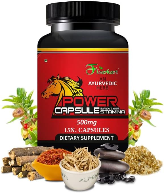 Floarkart Power Supplement Men Health Capsule Stamina Capsule Power Energy Capsule For Extra Power