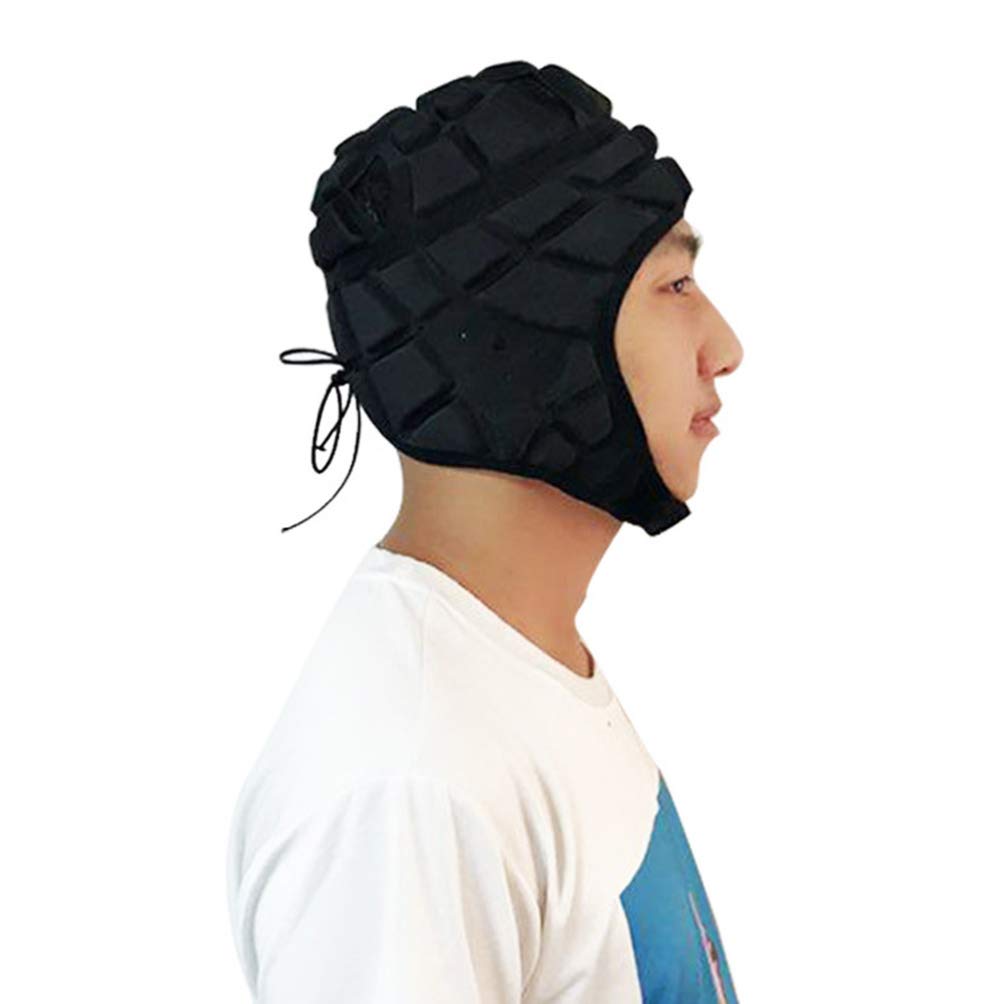BESPORTBLE Rugby Helm Kopfschutz Kopfbedeckung für Fußball Scrum Cap Kopfschutz Weicher Schutzhelm für Erwachsene